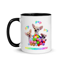 Load image into Gallery viewer, Cottonball Crew Mug with Color Inside