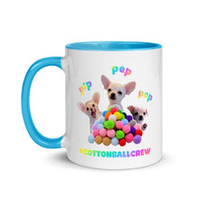 Load image into Gallery viewer, Cottonball Crew Mug with Color Inside