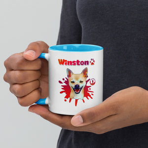Winston Mug with Color Inside