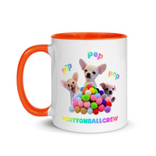 Load image into Gallery viewer, Cottonball Crew Mug with Color Inside
