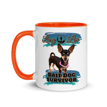 Load image into Gallery viewer, Lucy Lou Mug with Color Inside