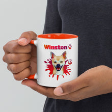 Load image into Gallery viewer, Winston Mug with Color Inside