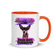 Load image into Gallery viewer, Lucy Lou Mug with Color Inside