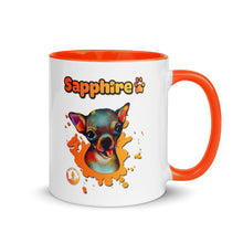 Load image into Gallery viewer, Sapphire Mug with Color Inside