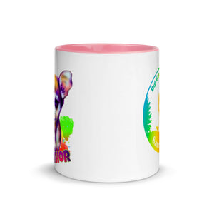 Watercolor Thor Mug with Color Inside