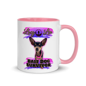 Lucy Lou Mug with Color Inside
