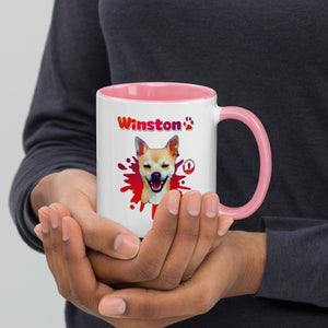 Winston Mug with Color Inside