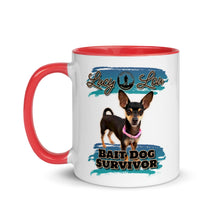 Load image into Gallery viewer, Lucy Lou Mug with Color Inside