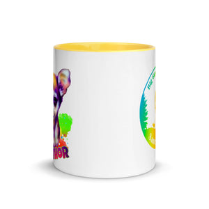 Watercolor Thor Mug with Color Inside