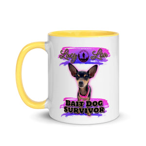 Lucy Lou Mug with Color Inside