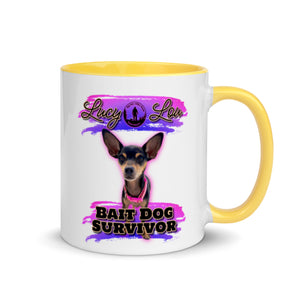 Lucy Lou Mug with Color Inside