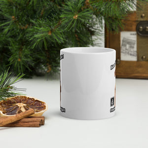 Nugget White glossy mug