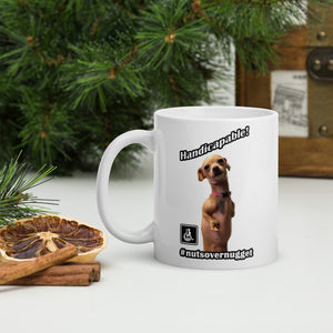 Nugget White glossy mug