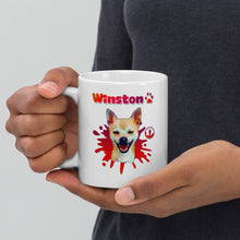 Load image into Gallery viewer, Winston White glossy mug