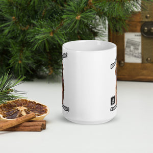Nugget White glossy mug