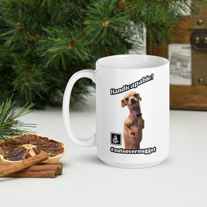 Nugget White glossy mug