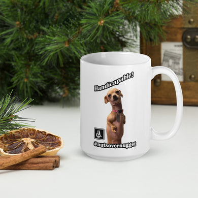 Nugget White glossy mug