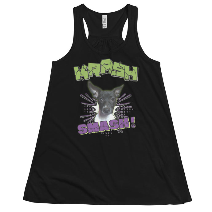 KRASH Smash Women's Flowy Racerback Tank