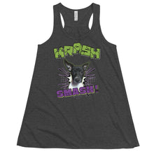 Load image into Gallery viewer, KRASH Smash Women&#39;s Flowy Racerback Tank