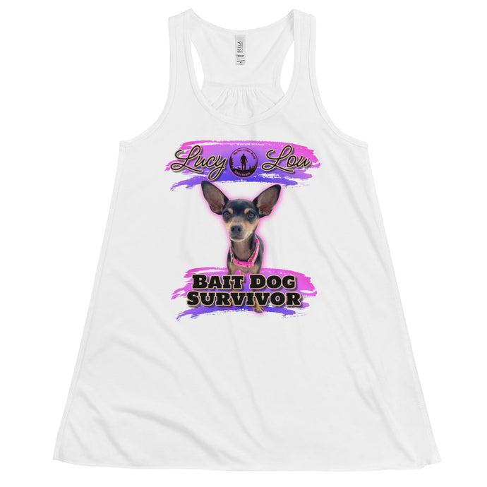 Lucy Lou Women's Flowy Racerback Tank