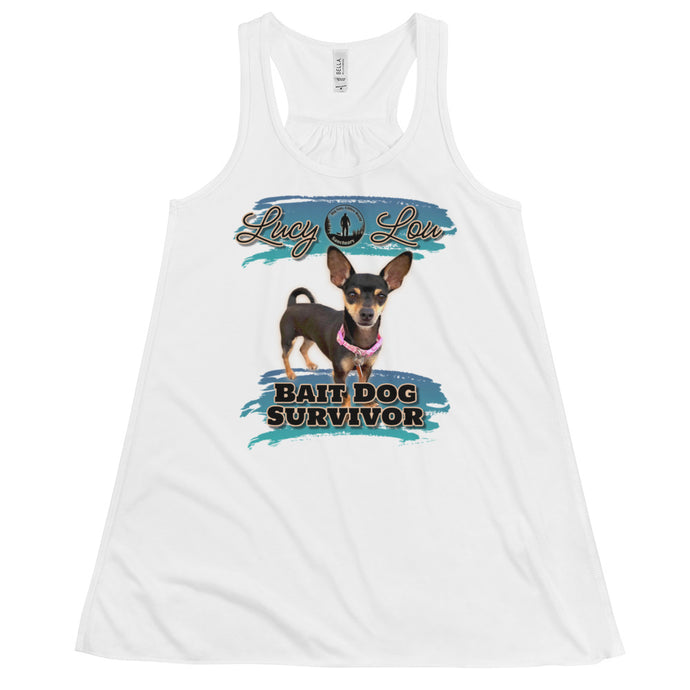 Lucy Lou Women's Flowy Racerback Tank