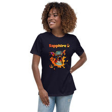 Load image into Gallery viewer, Sapphire Women&#39;s Relaxed T-Shirt