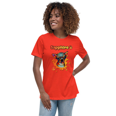 Sapphire Women's Relaxed T-Shirt