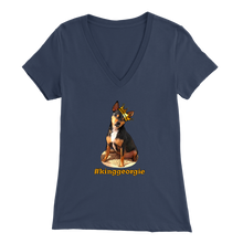 Load image into Gallery viewer, Women&#39;s Bella V-Neck T-Shirt (Additional Colors Available)