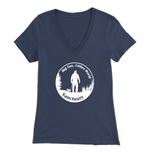 Load image into Gallery viewer, Women&#39;s Bella V-Neck T-Shirt (Additional Colors Available)