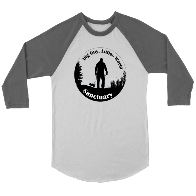 Unisex Canvas 3/4 Sleeve T-Shirt (additional colors available)