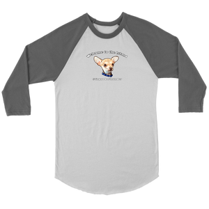 Unisex Canvas 3/4 Sleeve T-Shirt (additional colors available)