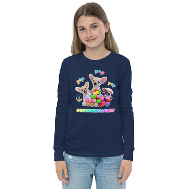 Cottonball Crew Youth long sleeve tee