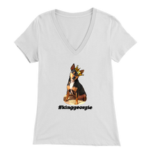 Load image into Gallery viewer, Women&#39;s Bella V-Neck T-Shirt (Additional Colors Available)
